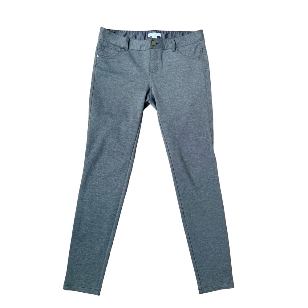 New York & Company Gray Stretch Skinny Pants Women's Size 4